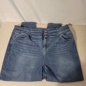 Torrid Moto 3-button Waist Jeans Size 26R